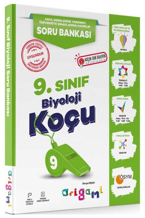 9. Sınıf Biyoloji Origami Soru Bankası Tammat Yayıncılık