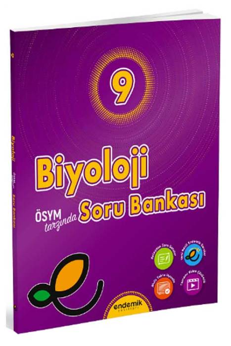 9. Sınıf Biyoloji Soru Bankası Endemik Yayınları