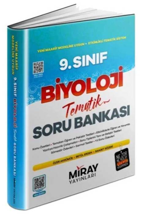 9. Sınıf Biyoloji Tematik Konu Özetli Soru Bankası Miray Yayınları