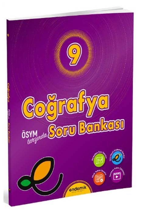 9. Sınıf Coğrafya Soru Bankası Endemik Yayınları