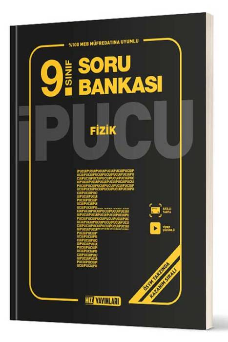 9. Sınıf Fizik İpucu Soru Bankası Hız Yayınları