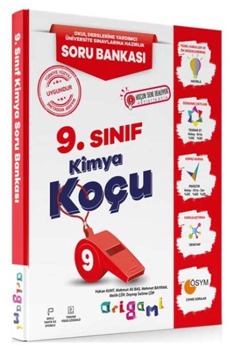 9. Sınıf Kimya Origami Soru Bankası Tammat Yayınları