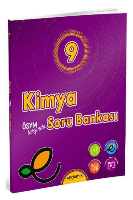 9. Sınıf Kimya Soru Bankası Endemik Yayınları