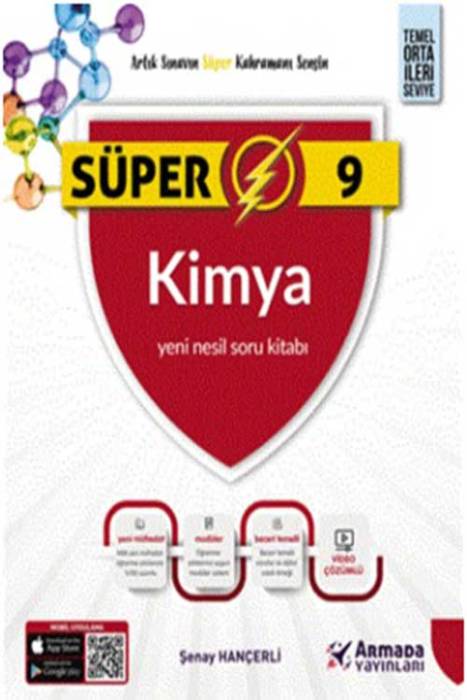 9. Sınıf Kimya Süper Yeni Nesil Soru Kitabı Armada Yayınları