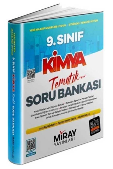 9. Sınıf Kimya Tematik Konu Özetli Soru Bankası Miray Yayınları