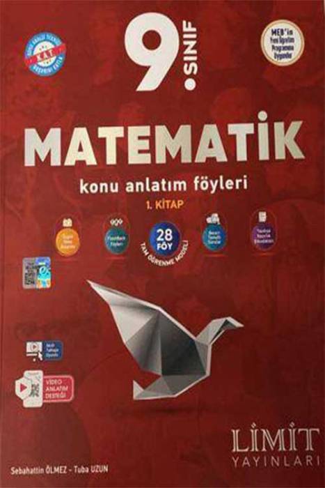 9. Sınıf Matematik Konu Anlatım Föyleri 1. Kitap Limit Yayınları