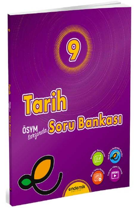 9. Sınıf Tarih Soru Bankası Endemik Yayınları