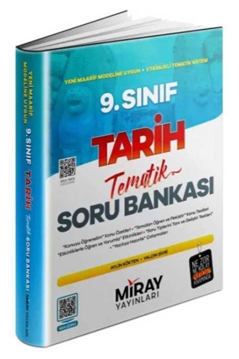 9. Sınıf Tarih Tematik Konu Özetli Soru Bankası Miray Yayınları