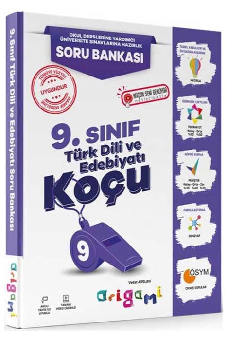 9. Sınıf Türk Dili ve Edebiyatı Origami Soru Bankası Tammat Yayınları