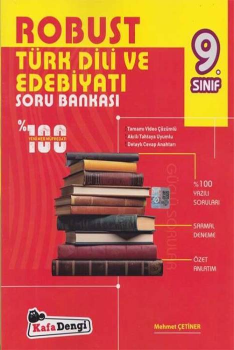 9. Sınıf Türk Dili ve Edebiyatı Robust Soru Bankası Kafa Dengi Yayınları