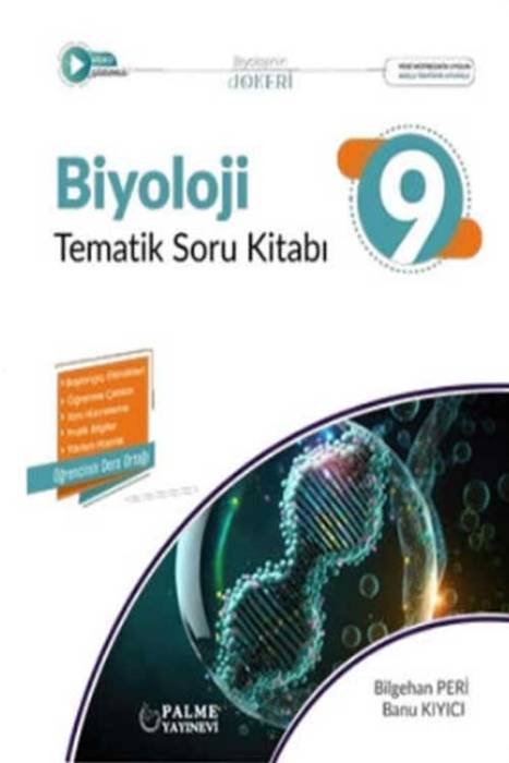 9. Sınıf Biyoloji Tematik Soru Kitabı Palme Yayınevi