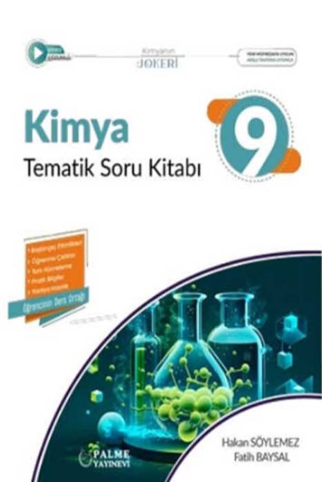 9. Sınıf Kimya Tematik Soru Kitabı Palme Yayınevi