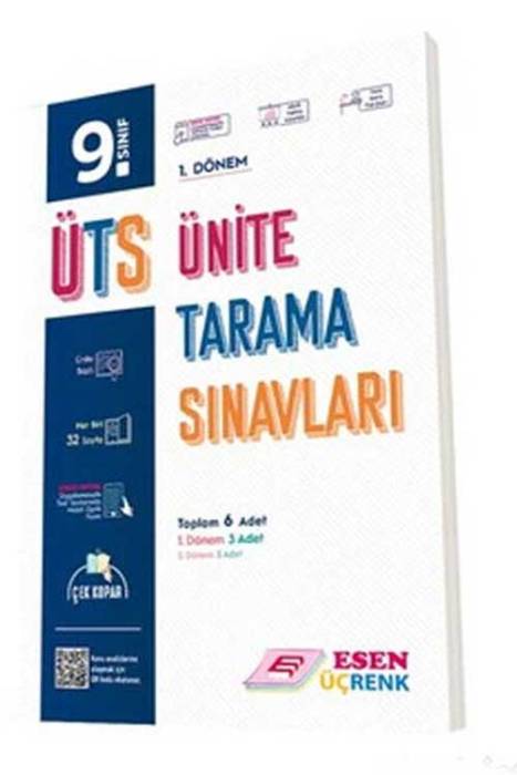 9.Sınıf Ünite Tarama Sınavları Esen Yayınları