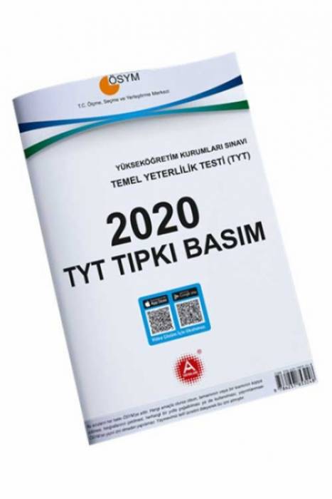 2020 TYT Tıpkı Basım Çıkmış Deneme Sınavı A Yayınları