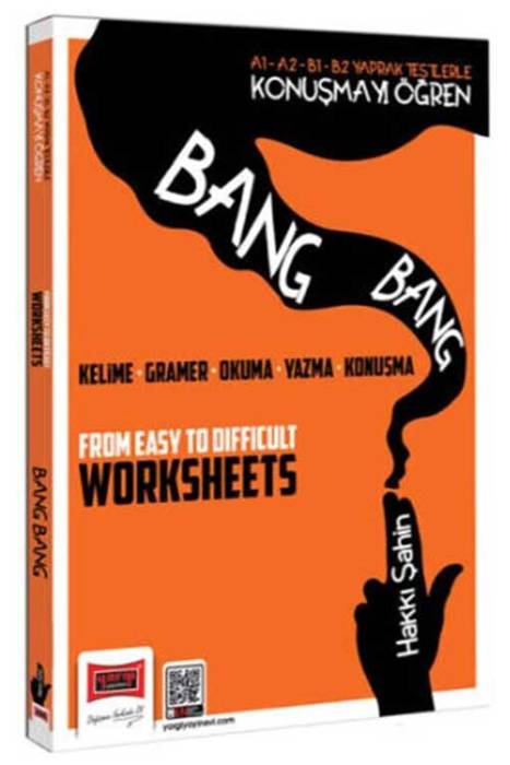 A1 A2 B1 B2 Yaprak Testlerle Konuşmayı Öğren Bang Bang Worksheets Yargı Yayınları