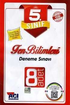 Açı 5. Sınıf Fen Bilimleri 8li Deneme Sınavı Açı Yayınları - Thumbnail