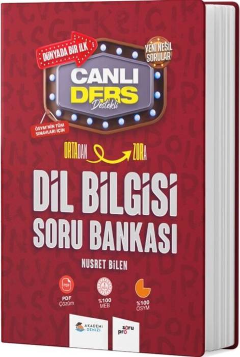 Akademi Denizi KPSS Dil Bilgisi Ortadan Zora Canlı Ders Soru Bankası