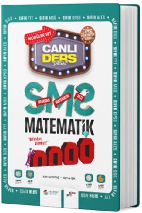 Akademi Denizi KPSS Sıfırdan Matematik Canlı Ders Modüler Set