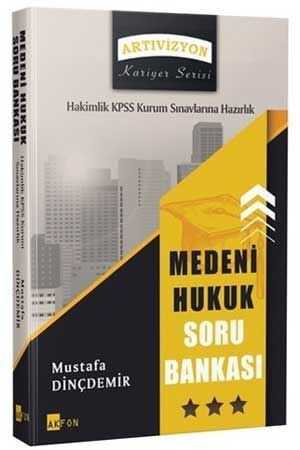 Akfon 2020 KPSS ve Hakimlik Medeni Hukuk Soru Bankası Mustafa Dinçdemir Akfon Yayınları