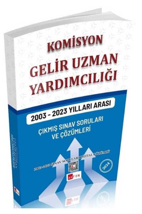 2024 GUY Gelir Uzman Yardımcılığı Çıkmış Sorular Çözümlü Akfon Yayınları