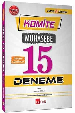 Akfon KPSS A Grubu Komite Muhasebe Tamamı Çözümlü 15 Deneme Akfon YayınlarıAkfon KPSS A Grubu Komite Muhasebe Tamamı Çözümlü 15 Deneme Akfon Yayınları