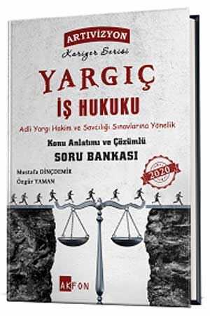 Akfon Yargıç Adli Yargı İş Hukuku Konu Anlatımlı Çözümlü Soru Bankası Akfon Yayınları