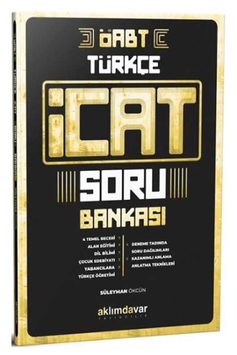 ÖABT Türkçe Öğretmenliği İcat Soru Bankası Aklımdavar Yayıncılık