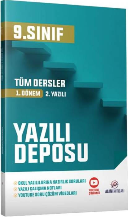 Alan Yayınları 9. Sınıf Tüm Dersler Yazılı Deposu 1. Dönem 2. Yazılı