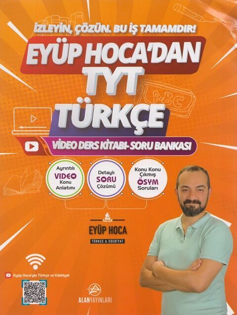 Alan Yayınları Eyüp Hocadan TYT Türkçe Video Ders Kitabı