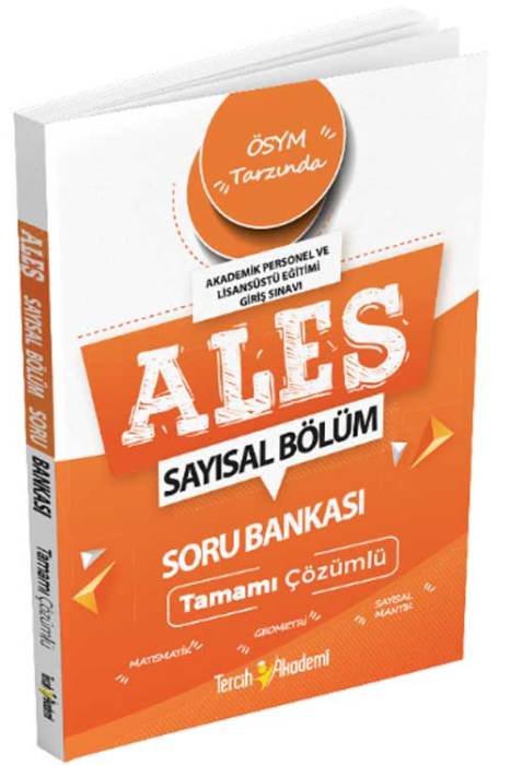 ALES Sayısal Bölüm Soru Bankası Çözümlü Tercih Akademi Yayınları