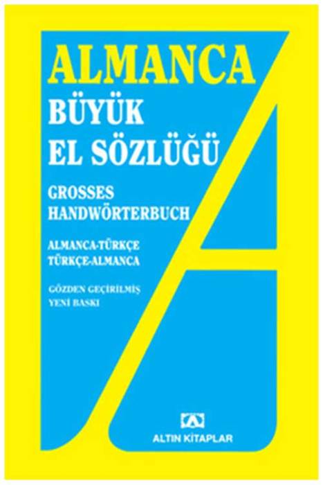 Almanca Büyük El Sözlüğü Altın Kitaplar