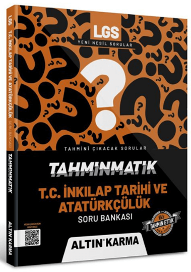 Altın Karma 8. Sınıf LGS T.C İnkılap Tarihi ve Atatürkçülük Tahminmatik Soru Bankası Altın Karma Yayınları