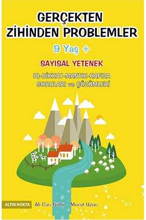 Altın Nokta 4. Sınıf Gerçek Zihinden Problemler Bilsem-Kanguru-Olimpiyat Kitabı Altın Nokta Yayınları