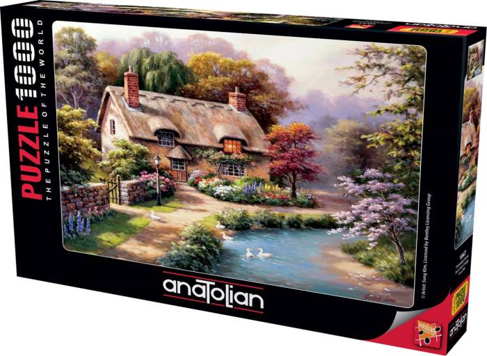 Anatolian Puzzle 1000 Parça Patikadaki Konak / Duck Path Cottage ANA.1047