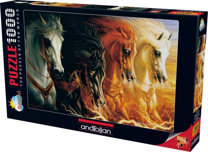 Anatolian Puzzle 1000 Parça Mahşerin Dört Atı / The Four Horses of Apocalypse ANA.3116