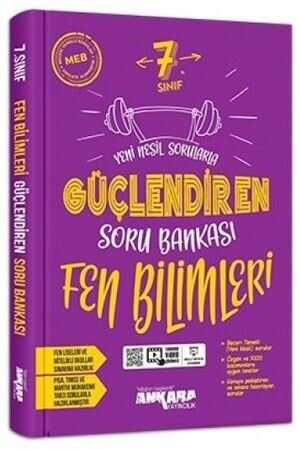 Ankara 7. Sınıf Fen Bilimleri Güçlendiren Soru Bankası Video Çözümlü Ankara Yayıncılık