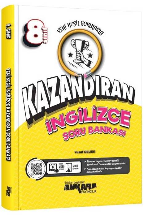 Ankara 8. Sınıf İngilizce Kazandıran Soru Bankası Ankara Yayıncılık