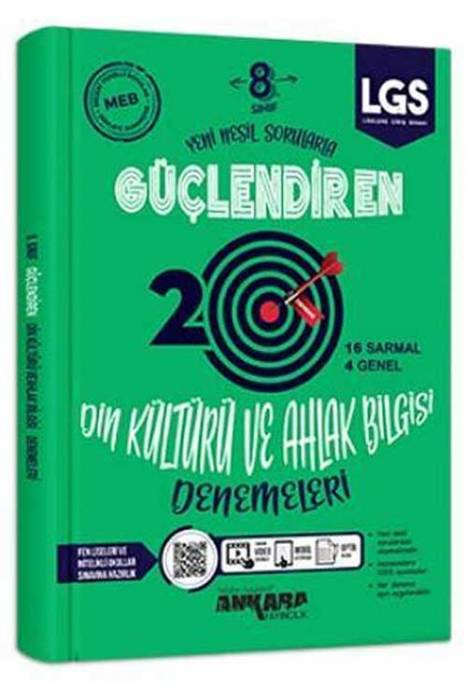 Ankara 8. Sınıf LGS Din Kültürü ve Ahlak Bilgisi 20 Güçlendiren Deneme Ankara Yayıncılık