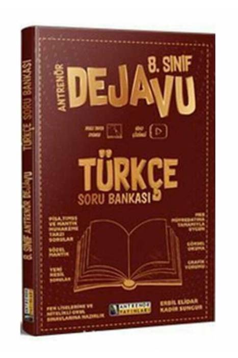 Antrenör 8. Sınıf Türkçe Dejavu Soru Bankası Antrenör Yayınları