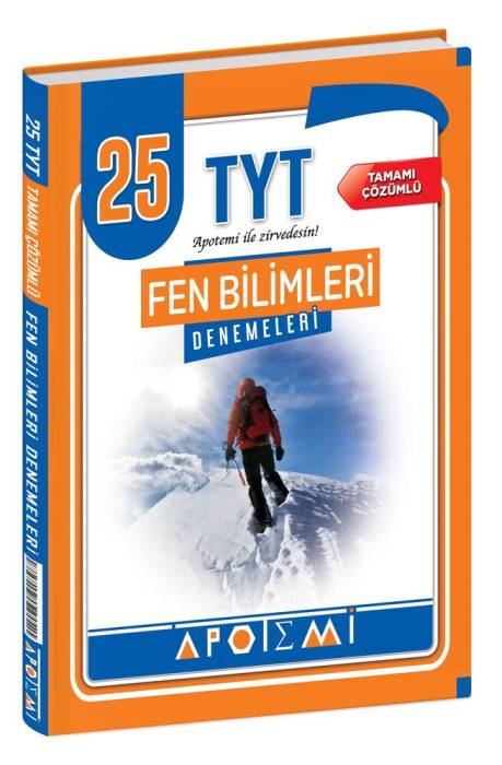 TYT Fen Bilimleri 25 Deneme Apotemi Yayınları