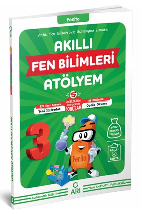 Arı 3. Sınıf Fenito Akıllı Fen Bilimleri Atölyem Arı Yayıncılık