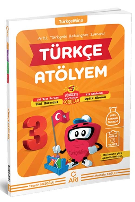 Arı 3. Sınıf Türkçemino Akıllı Türkçe Atölyem Arı Yayıncılık