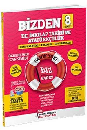 Sosyal Bilgiler Biz 8. Sınıf Bizden T.C. İnkılap Tarihi ve Atatürkçülük Konu Anlatımlı Soru Bankası 