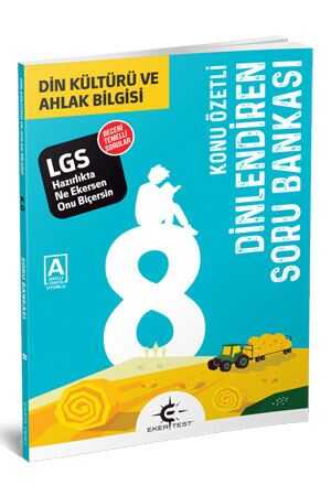 Arı 8. Sınıf Din Kültürü ve Ahlak Bilgisi Dinlendiren Konu Özetli Soru Bankası Arı Yayınları