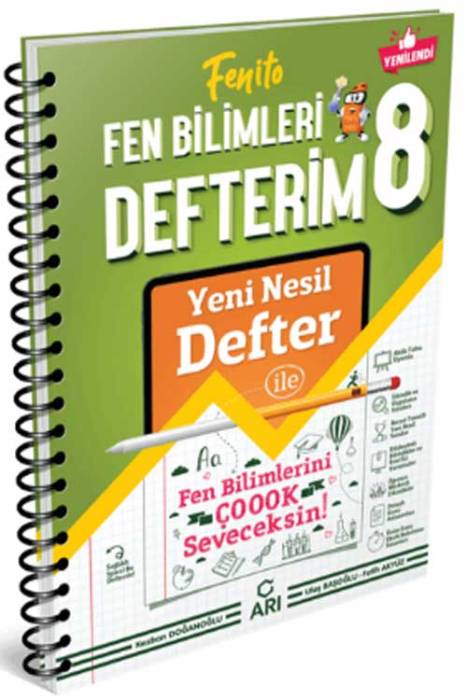 Arı 8. Sınıf Fen Bilimleri Defterim Fenito Arı Yayınları