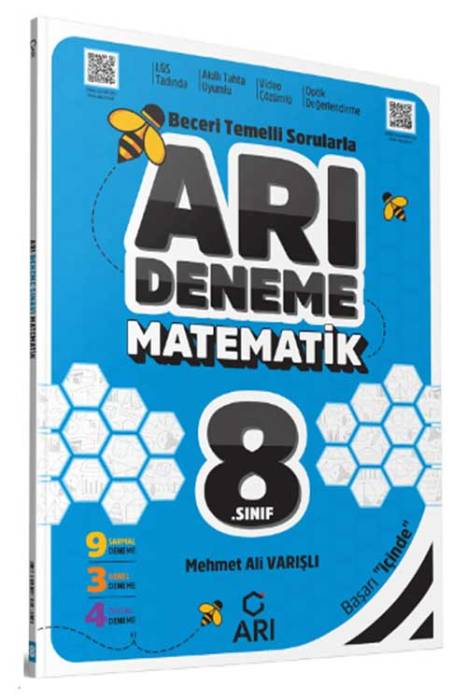 8. Sınıf Matematik Arı Deneme Seti Arı Yayınları