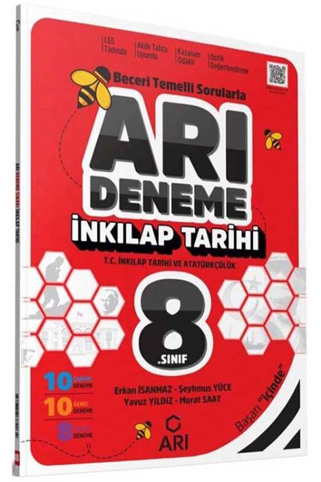 8. Sınıf T.C. İnkılap Tarihi ve Atatürkçülük Deneme Arı Yayıncılık