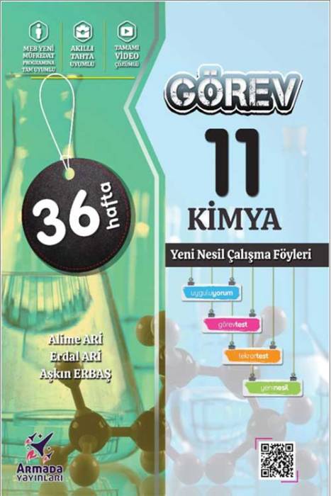 Armada 11. Sınıf Kimya Yeni Nesil Çalışma Föyleri Armada Yayınları