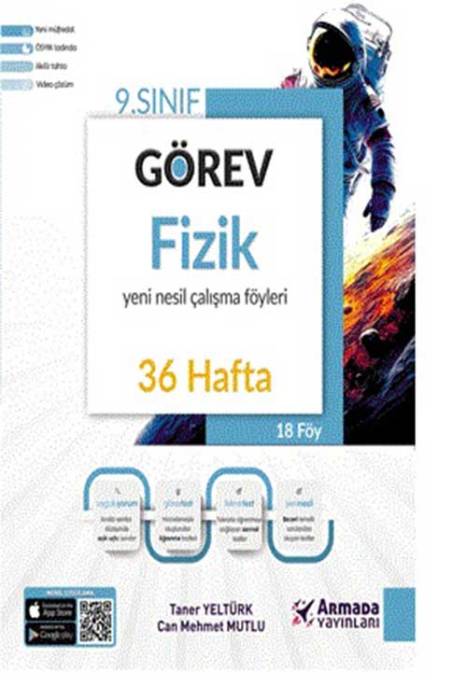 9. Sınıf Fizik Görev Çalışma Föyleri 36 Hafta Armada Yayınları