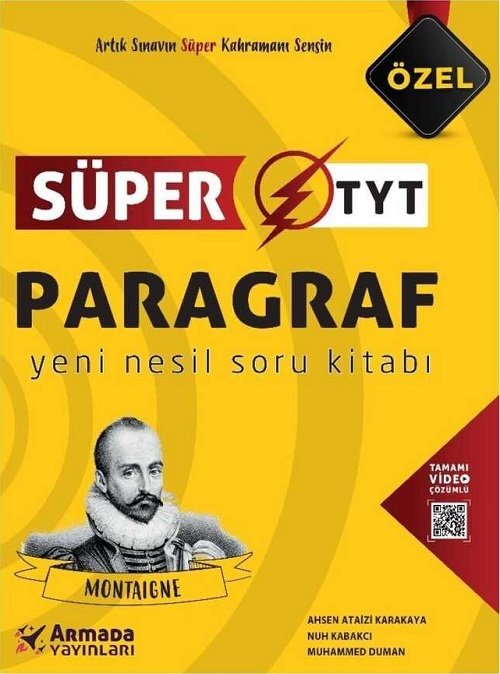 Armada YKS TYT Paragraf Süper Özel Soru Bankası Armada Yayınları